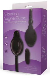 Vibrating Vagina Pump Black